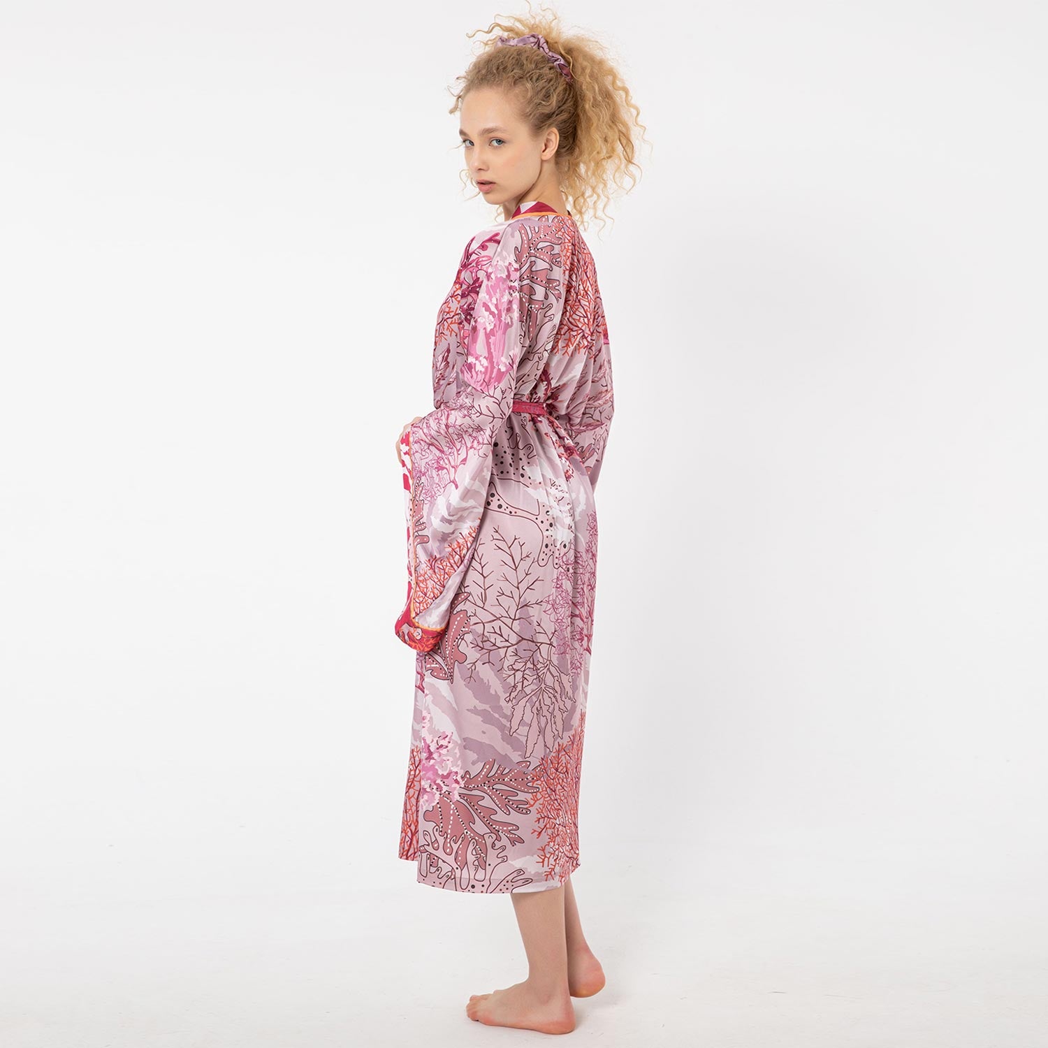 CORAL KIMONO