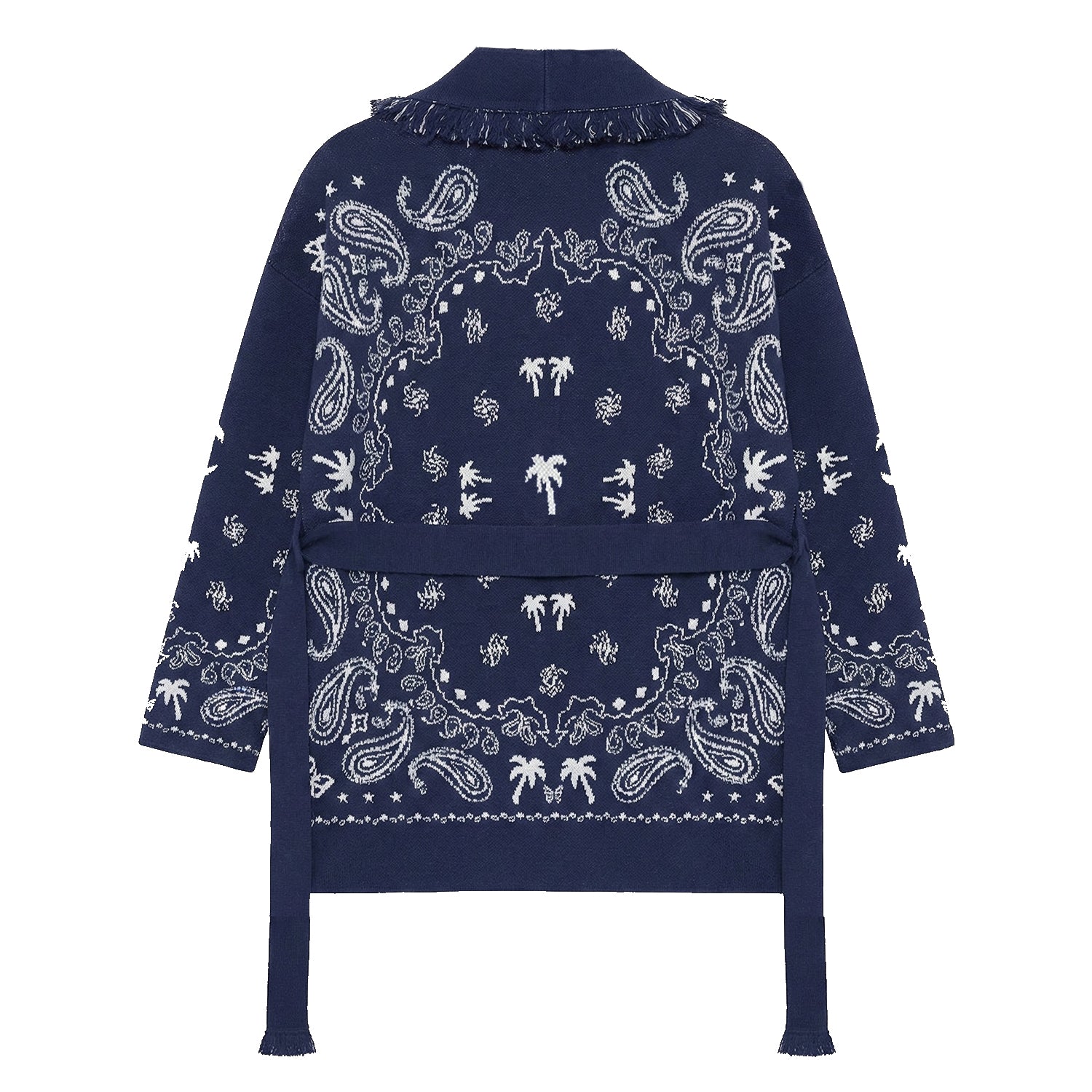 NAVY PAISLEY HIRKA