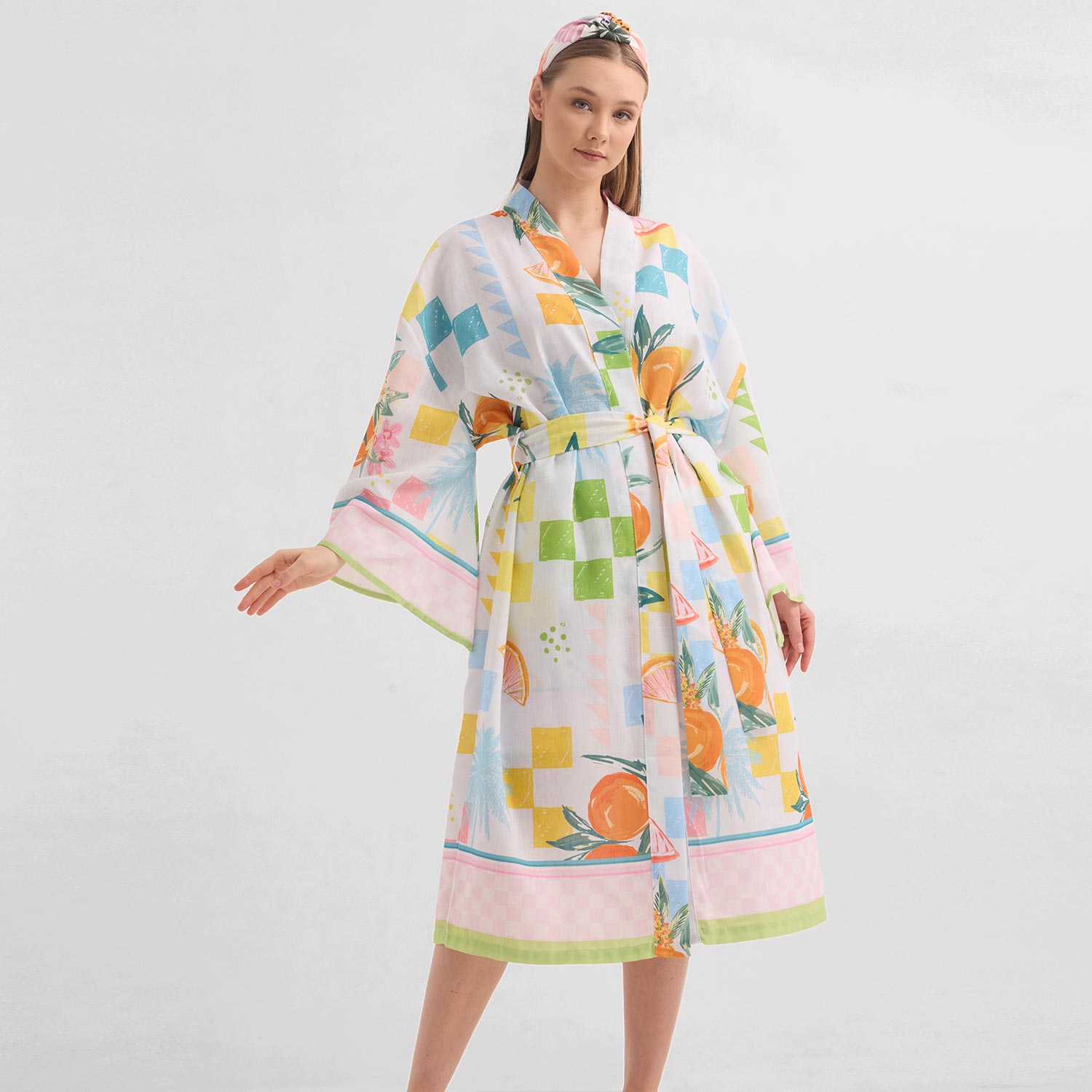 ORANGE KIMONO